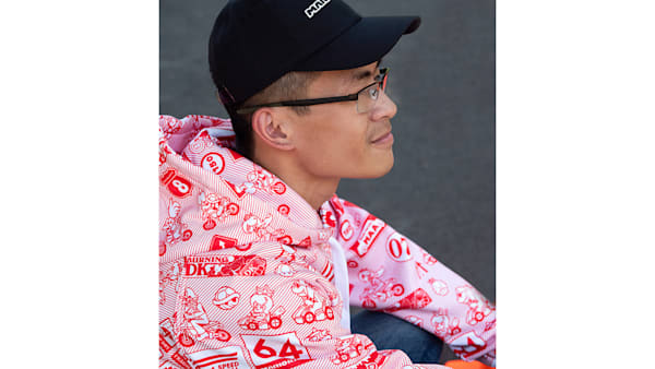 Mario Kart All Over Print Hoodie M Nintendo Official Site